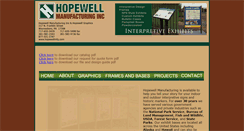 Desktop Screenshot of hopewellmfg.com